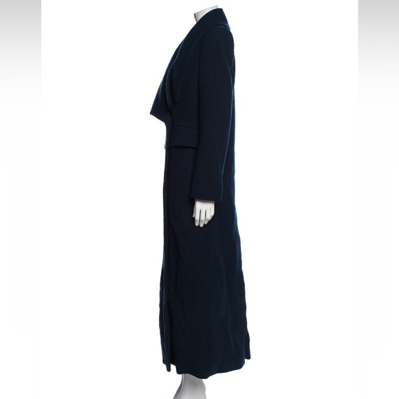 ✨ NWOT CHLOE iconic wool navy coat - Picture 8 of 9